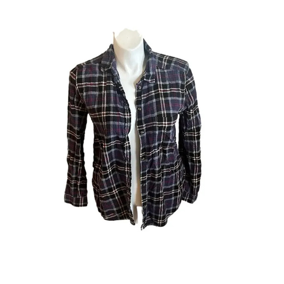 American Eagle Boyfriend Fit Flannel Size XL - Picture 1 of 4
